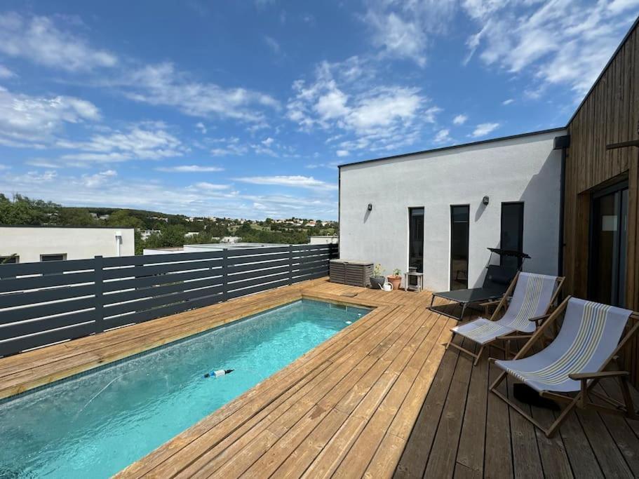 Luxury Villa With Pool And View Juvignac Εξωτερικό φωτογραφία